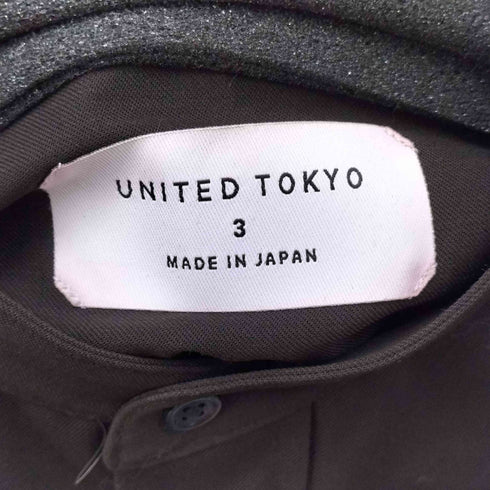 ユナイテッドトウキョウ UNITED TOKYO ウールクラシックバンドカラーシャツ メンズ JPN:3
