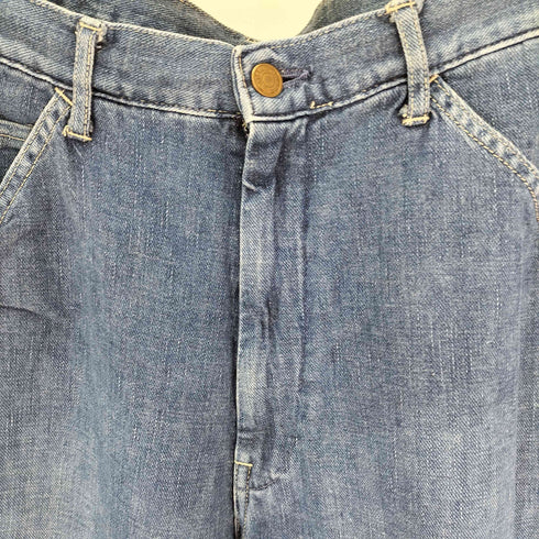 ヒステリックグラマー HYSTERIC GLAMOUR 00S 針シンチバック ペインター デニム パンツ Y2K メンズ FREE
