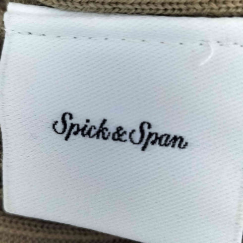 スピックアンドスパン Spick and Span ITALYWOOL Vカーディガン レディース ONE SIZE