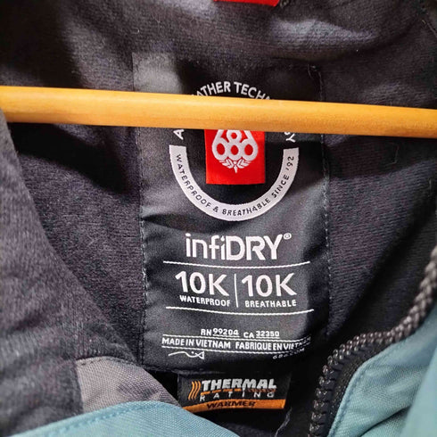 686 Geo Insulated Snowboard Jacket ジオインシュレ―テッドスノーボードジャケット メンズ import:L