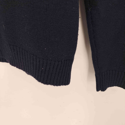 バーバリー BURBERRY 胸ロゴ Vネック ニット レディース 160A-160-79