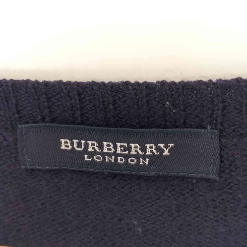 バーバリー BURBERRY 胸ロゴ Vネック ニット レディース 160A-160-79