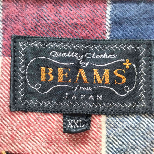 ビームスプラス BEAMS+ チェック柄 ボタンダウンシャツ メンズ JPN:XXL