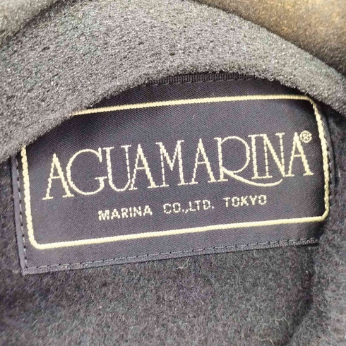 AGUAMARINA カシミヤステンカラーコート レディース 9AR
