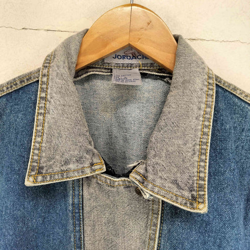 JORDACHE 2WAY 袖着脱可 切替デニムジャケット メンズ L