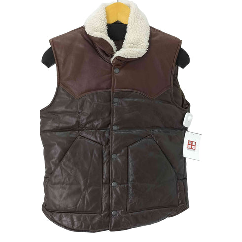 AMERICANWEAR GMBH 襟ボア切替ダウンベスト メンズ JPN:M