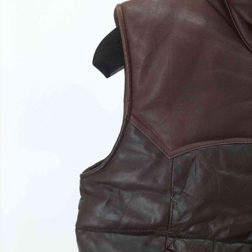 AMERICANWEAR GMBH 襟ボア切替ダウンベスト メンズ JPN:M