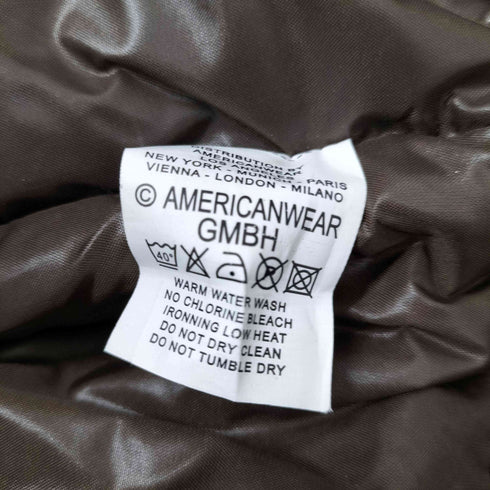 AMERICANWEAR GMBH 襟ボア切替ダウンベスト メンズ JPN:M