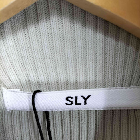 スライ SLY BIG COLLAR ZIP UP 2P トップス レディース FREE