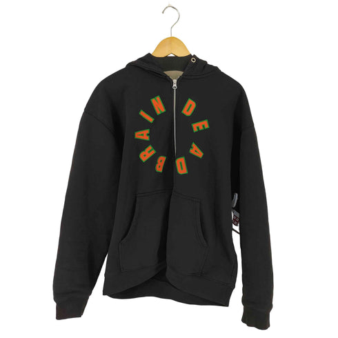 ブレインデッド BRAIN DEAD COLLEGIATE ZIP UP HOODIE メンズ import:L