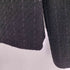 ザラ ZARA ノーカラー ツイードジャケット 金ボタン レディース import:M
