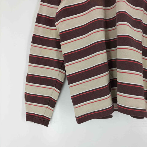 バーバリアン BARBARIAN ヘンリーネック ボーダーカットソー メンズ JPN:XL