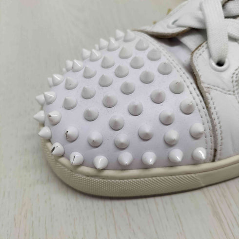 クリスチャンルブタン CHRISTIAN LOUBOUTIN スパイクスタッズ パテント レザー ハイカット スニーカー LOUIS SPIKES メンズ JPN:42