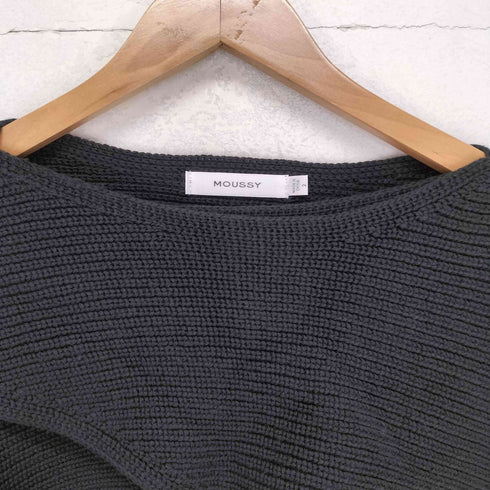 マウジー moussy SWITCHING RIB KNIT レディース 2