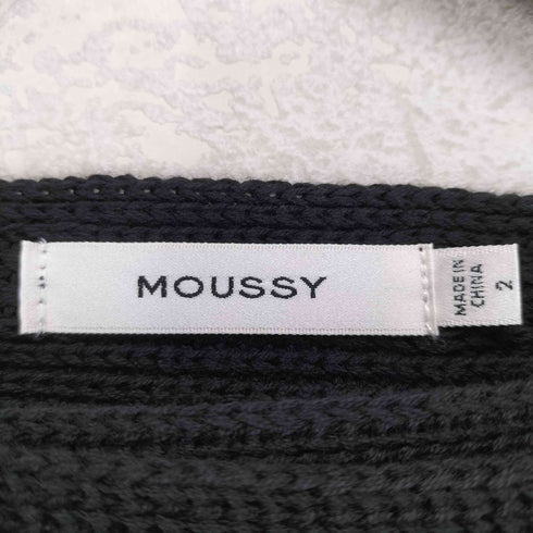 マウジー moussy SWITCHING RIB KNIT レディース 2