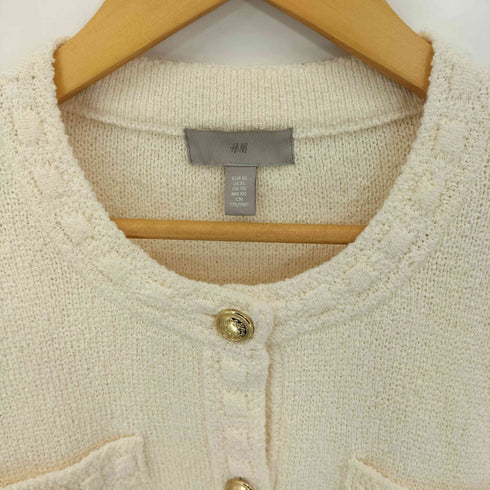 エイチアンドエム H&M テクスチャード ニットカーディガン レディース import:XL