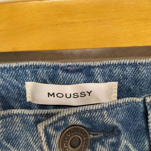 マウジー moussy JW CUT OF F ベルボトム レディース 26