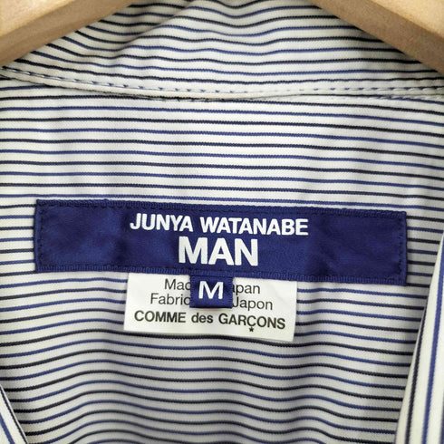 ジュンヤワタナベコムデギャルソンマン JUNYA WATANABE COMME des GARCONS MAN 24SS ストライプ半袖シャツ メンズ JPN:M