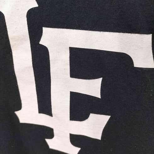レフラー Leflah 両面プリントクルーネック長袖Tシャツ メンズ JPN:L