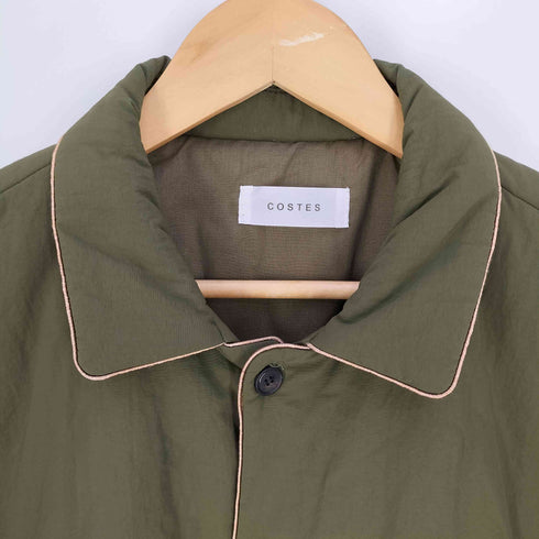 COSTES パイピング 中綿 シャツジャケット メンズ