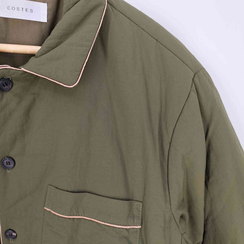 COSTES パイピング 中綿 シャツジャケット メンズ