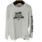 レフラー Leflah スマイルバックプリントクルーネック長袖Tシャツ メンズ JPN:L