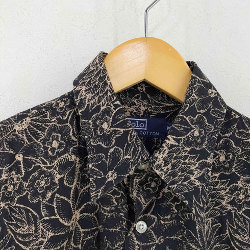 POLO フラワー S/S シャツ メンズ import:M