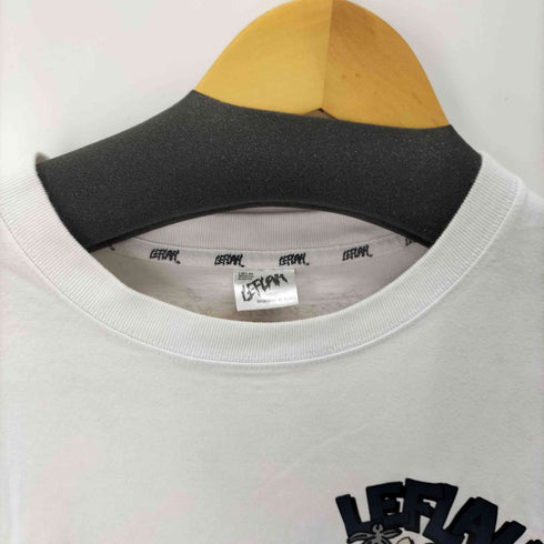 レフラー Leflah カクタスバックプリント クルーネック半袖Tシャツ メンズ JPN:L