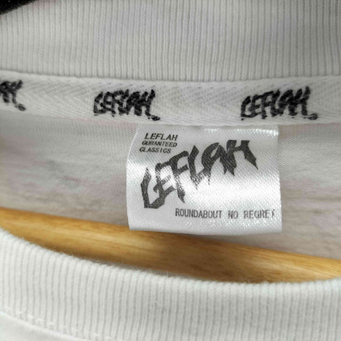 レフラー Leflah カクタスバックプリント クルーネック半袖Tシャツ メンズ JPN:L