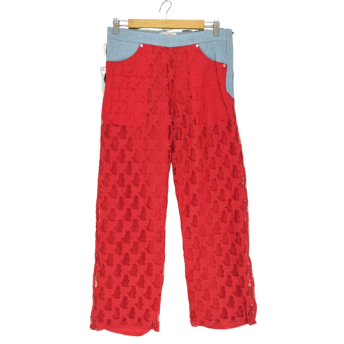 エムエーエスユー MASU ANGEL LACE JEANS メンズ 48