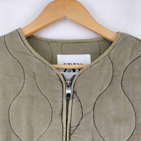 ザラ ZARA オニオンキルティングジャケット レディース import:S