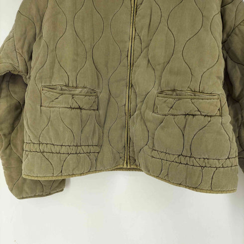 ザラ ZARA オニオンキルティングジャケット レディース import:S