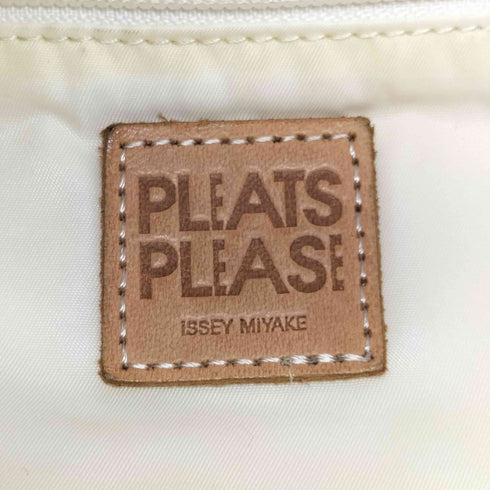プリーツプリーズイッセイミヤケ PLEATS PLEASE ISSEY MIYAKE LET'S PLAY VOLLEYBALL プリントミニボストンバッグ レディース