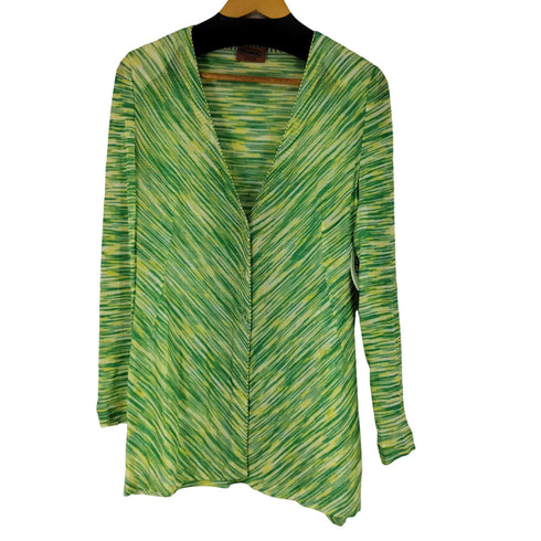 ミッソーニ MISSONI イタリア製 総柄カーディガン&タンクトップ レディース 44