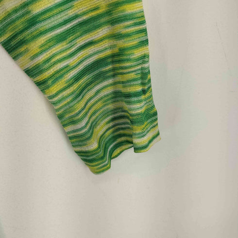 ミッソーニ MISSONI イタリア製 総柄カーディガン&タンクトップ レディース 44