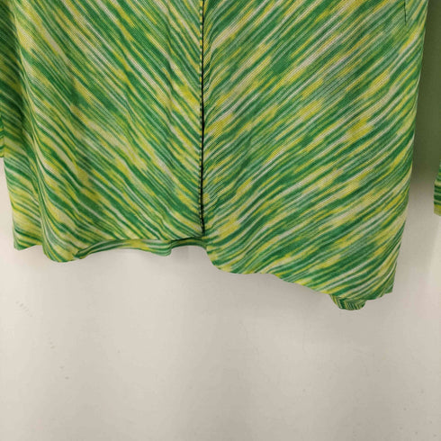 ミッソーニ MISSONI イタリア製 総柄カーディガン&タンクトップ レディース 44