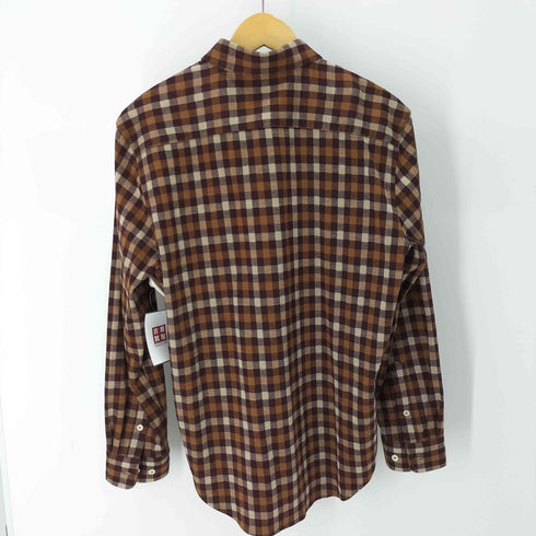 ラコステ LACOSTE REGULAR FIT ジャージネルチェックシャツ メンズ 41 M/L
