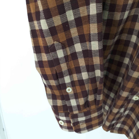 ラコステ LACOSTE REGULAR FIT ジャージネルチェックシャツ メンズ 41 M/L