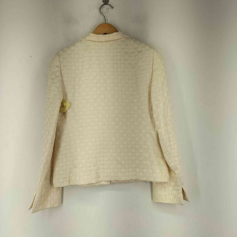 AKRIS シルクウールテーラードジャケット レディース