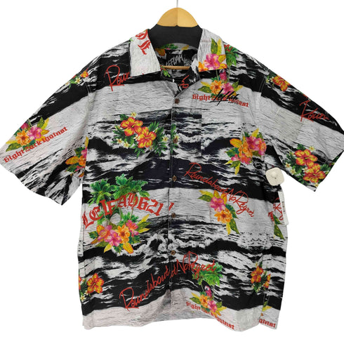 レフラー Leflah ハワイアンパターンアロハシャツ メンズ JPN:XL