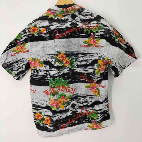 レフラー Leflah ハワイアンパターンアロハシャツ メンズ JPN:XL