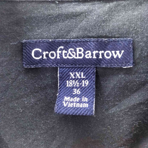 クラフトアンドバロー Croft&Barrow レギュラーカラーシャツ メンズ import:XXL