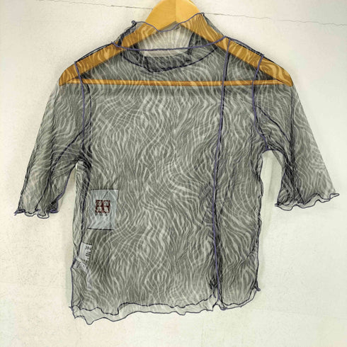 ジュエティ jouetie ゼブラ柄 シースルートップス レディース M