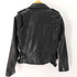 ザラ ZARA フェイクレザーダブルライダースジャケット レディース import:L