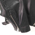 ザラ ZARA フェイクレザーダブルライダースジャケット レディース import:L