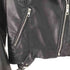 ザラ ZARA フェイクレザーダブルライダースジャケット レディース import:L