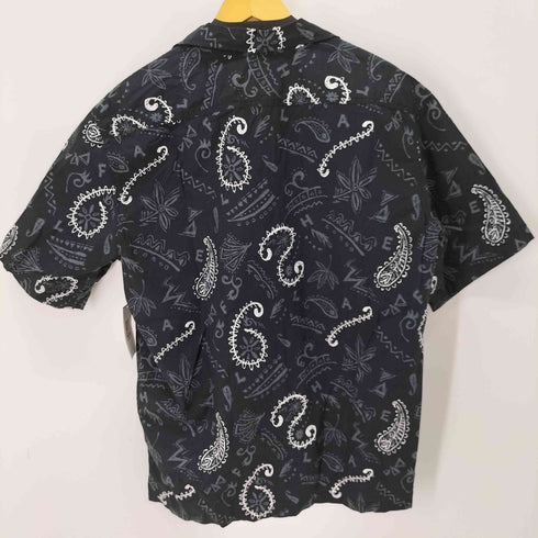 レフラー Leflah ロゴ刺繍 ペイズリーアロハシャツ メンズ JPN:XL