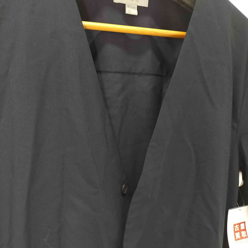 コス COS ウール比翼ノーカラージャケット レディース import:M