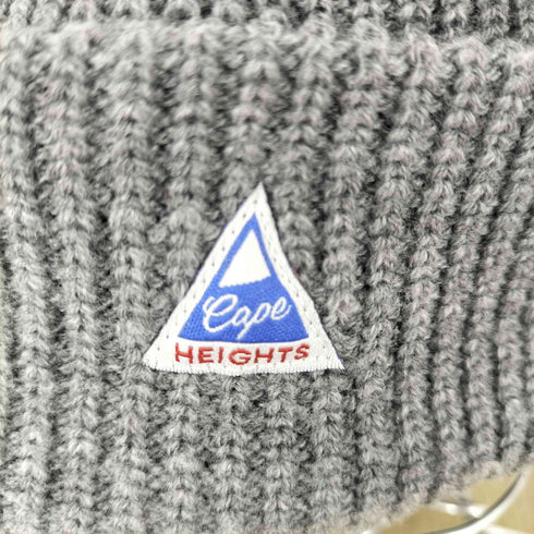 ケープハイツ cape HEIGHTS ロゴ刺繍ニットキャップ メンズ