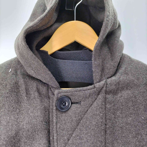 ユニクロアンドルメール UNIQLO AND LEMAIRE LEMAIRE フーデットシングルコート メンズ JPN:S
